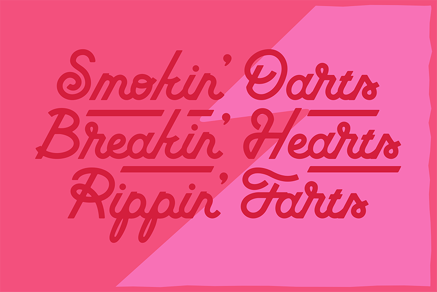 Scriptalicious Font